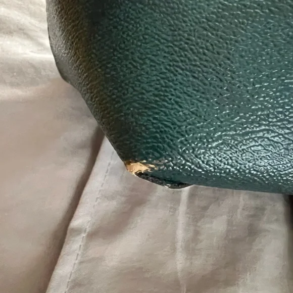 Coach Brown and Blue Gradient Tote Bag - Picture 3 of 4